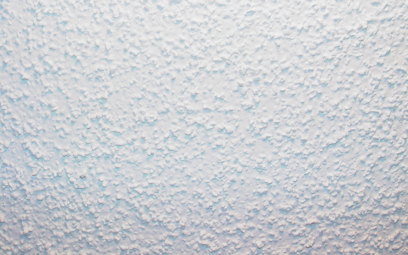 popcorn ceiling paint may contain asbestsos