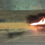Burning rate polymer dust