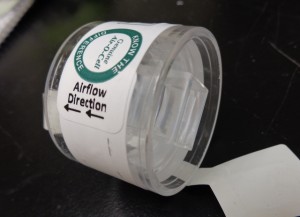 Air-O-Cell cassette with inlet on the right