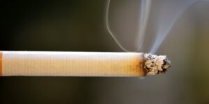 cigarette smoke as an example of semi- volatile liquid