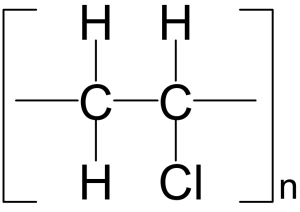 Polyvinylchloride-repeat-2D-flat