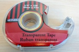 02-Transparent tape