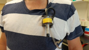 aluminum cyclone on worker