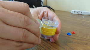 opening of a cassette